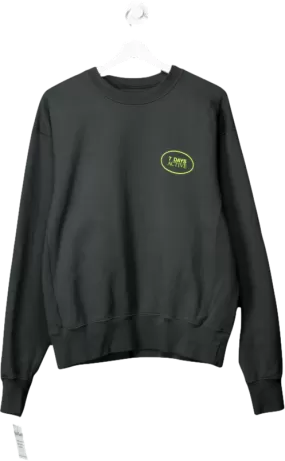 7 Days Active Green Crewneck Sweatshirt UK S