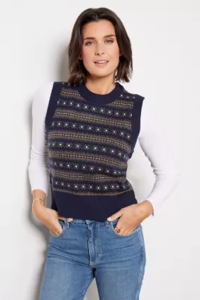 Highland Fair Isle Sweater Vest